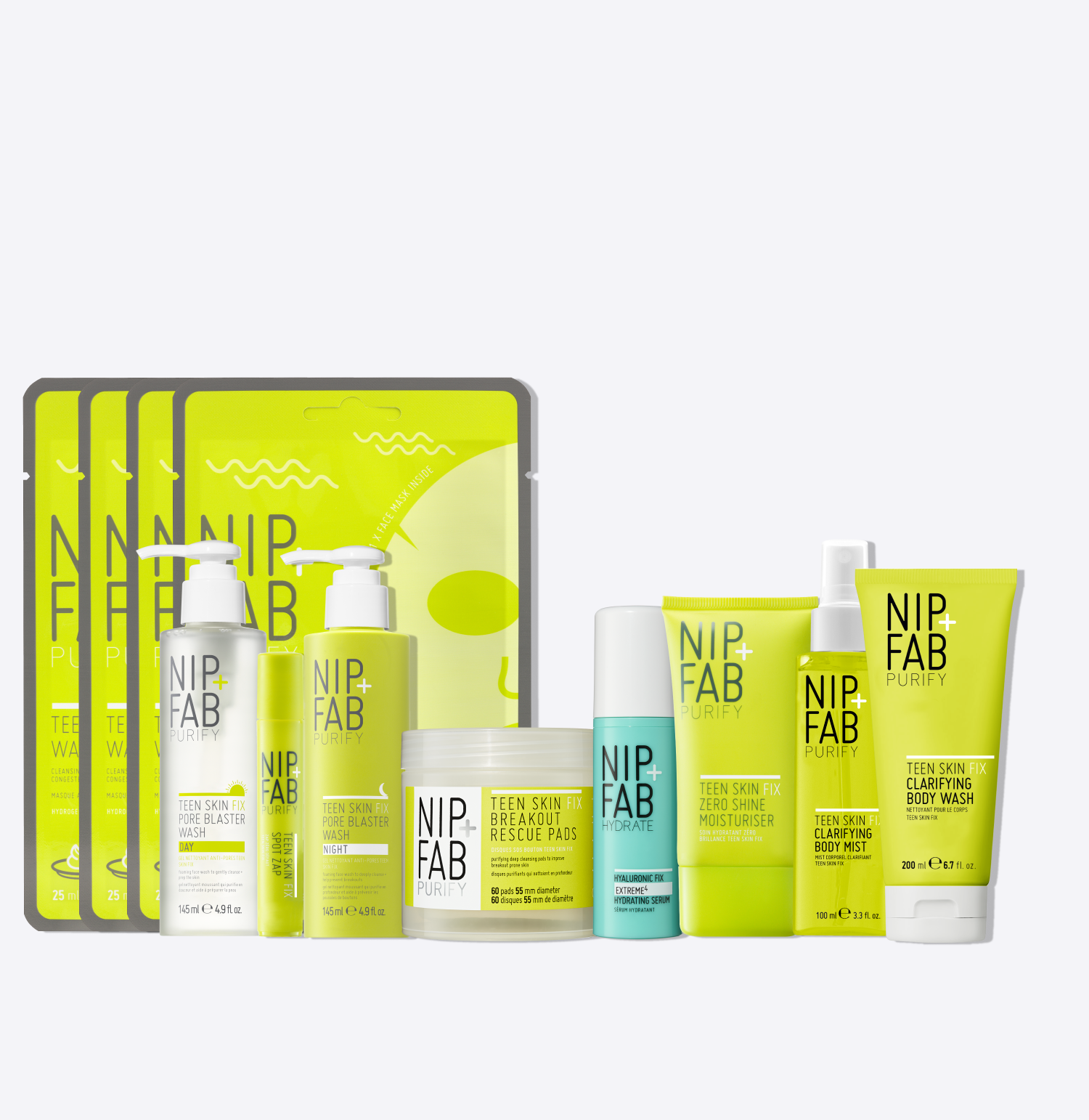 Teen Skin Fix Ultimate Face & Body Routine Kit