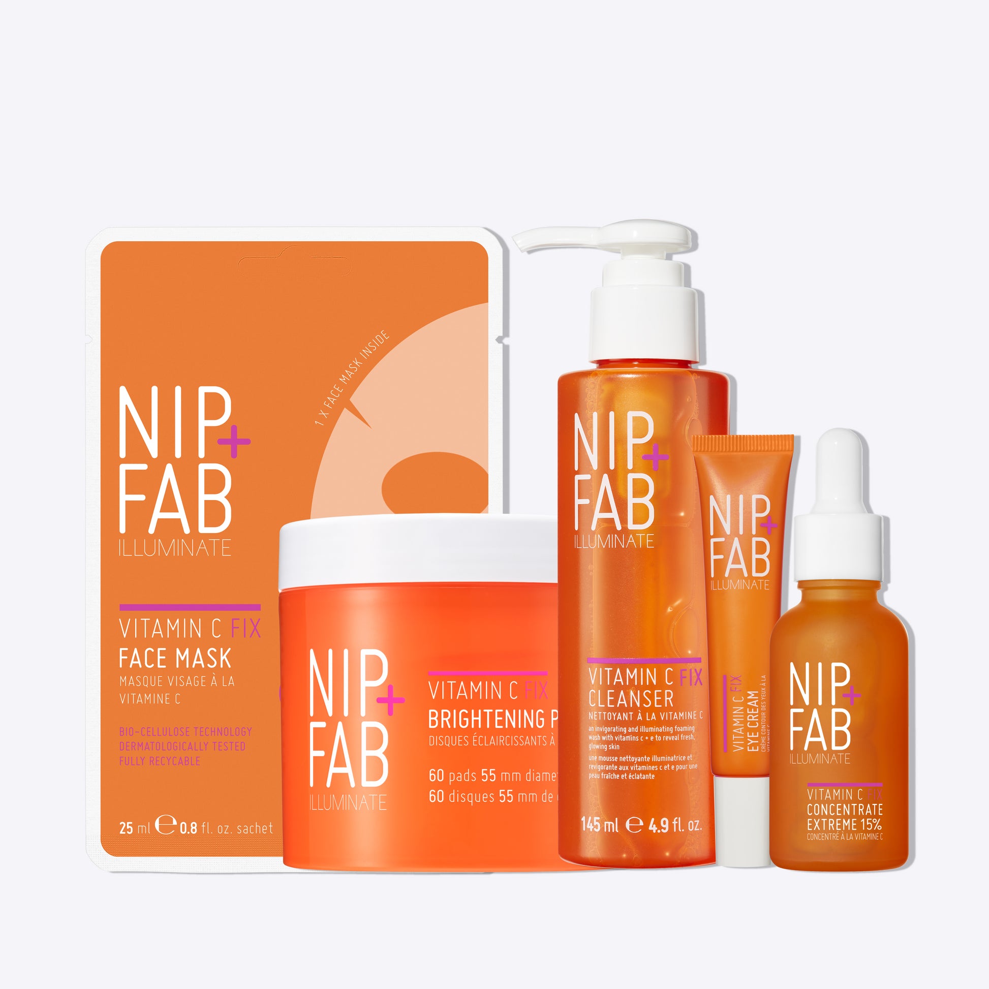 Vitamin C Fix Brightening Routine Kit for Dull & Uneven Skin Tone