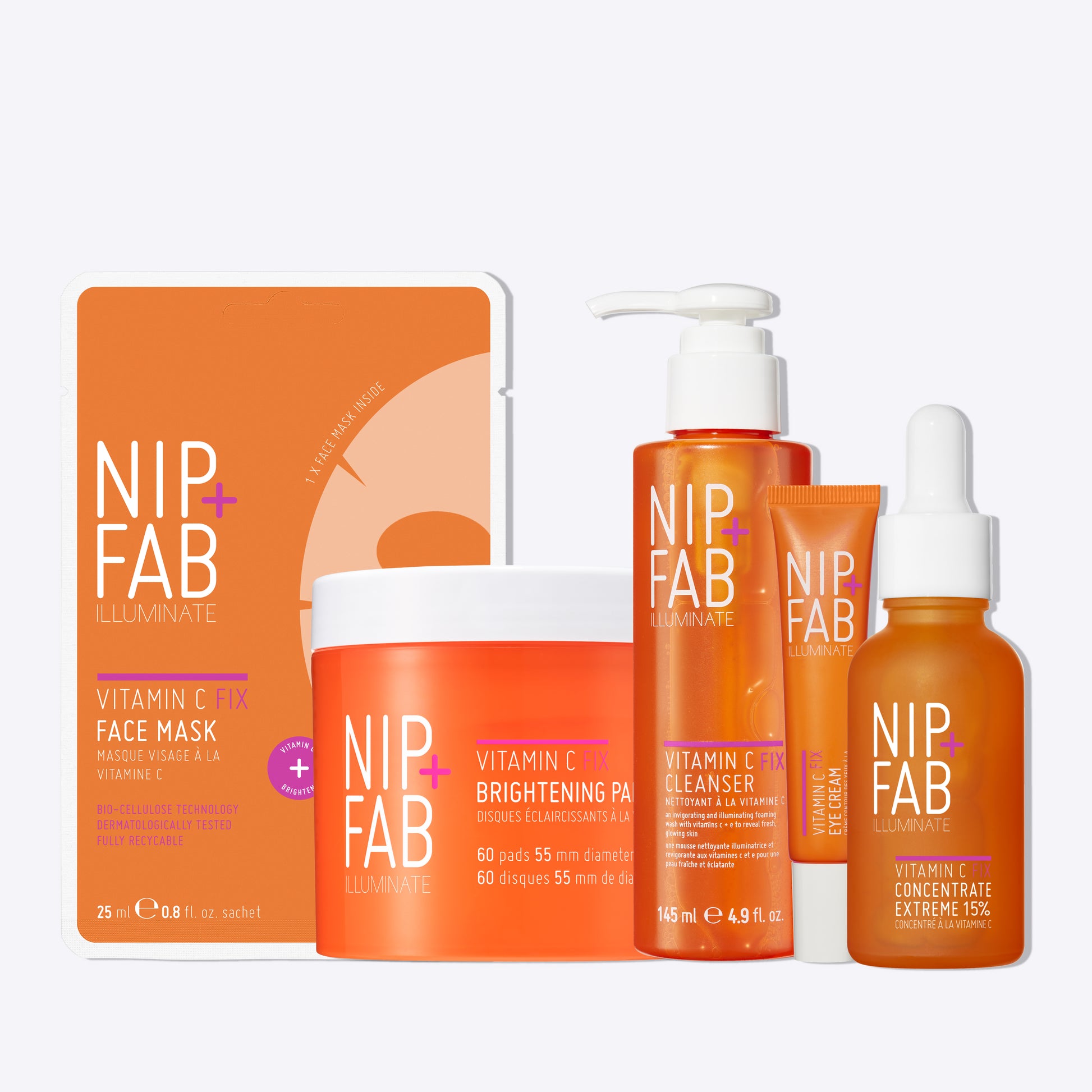 Vitamin C Fix Brightening Routine Kit for Dull & Uneven Skin Tone